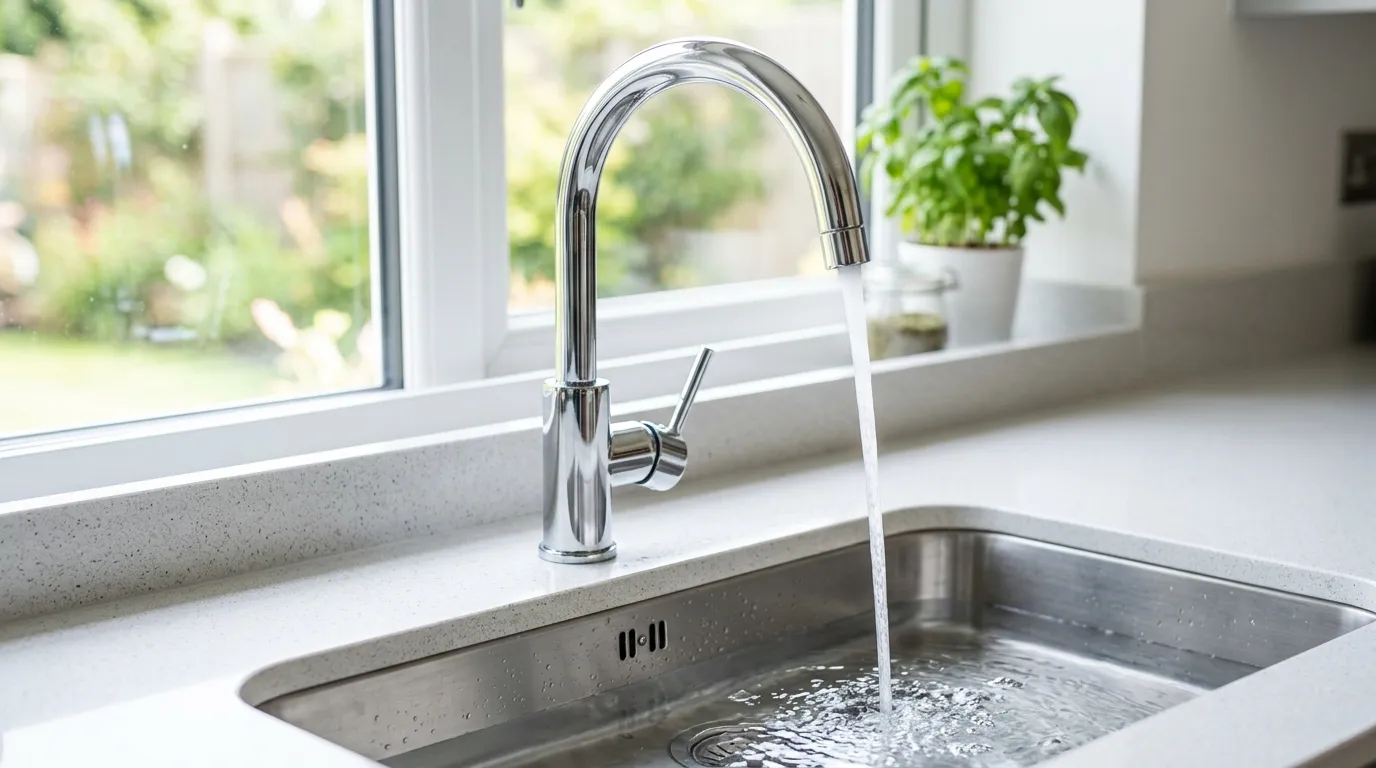 Local Plumbing Master Pros same day plumber fixing a faucet in Woodlands, CA